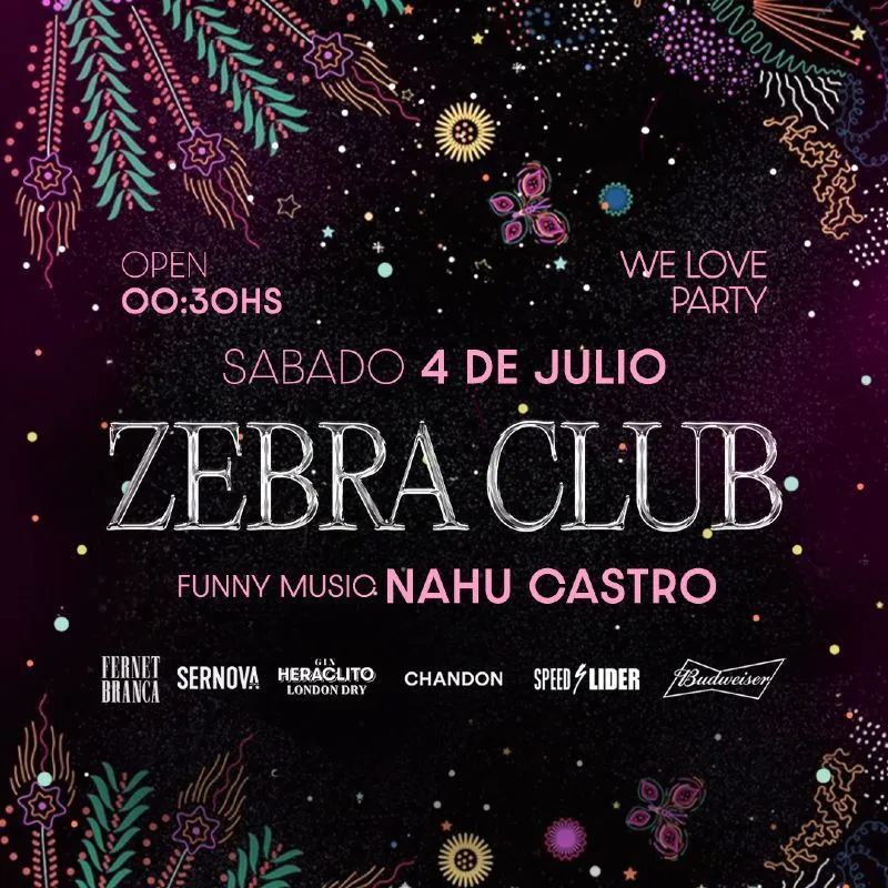 SATURDAY NIGHT AT ZEBRA CLUB