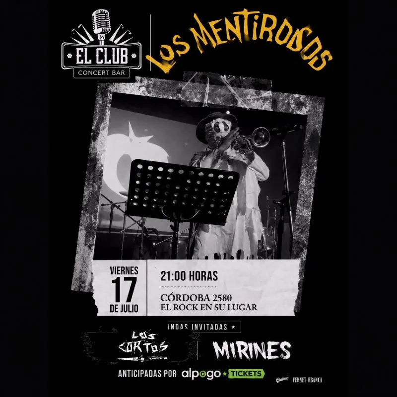 LOS MENTIROSOS en EL CLUB