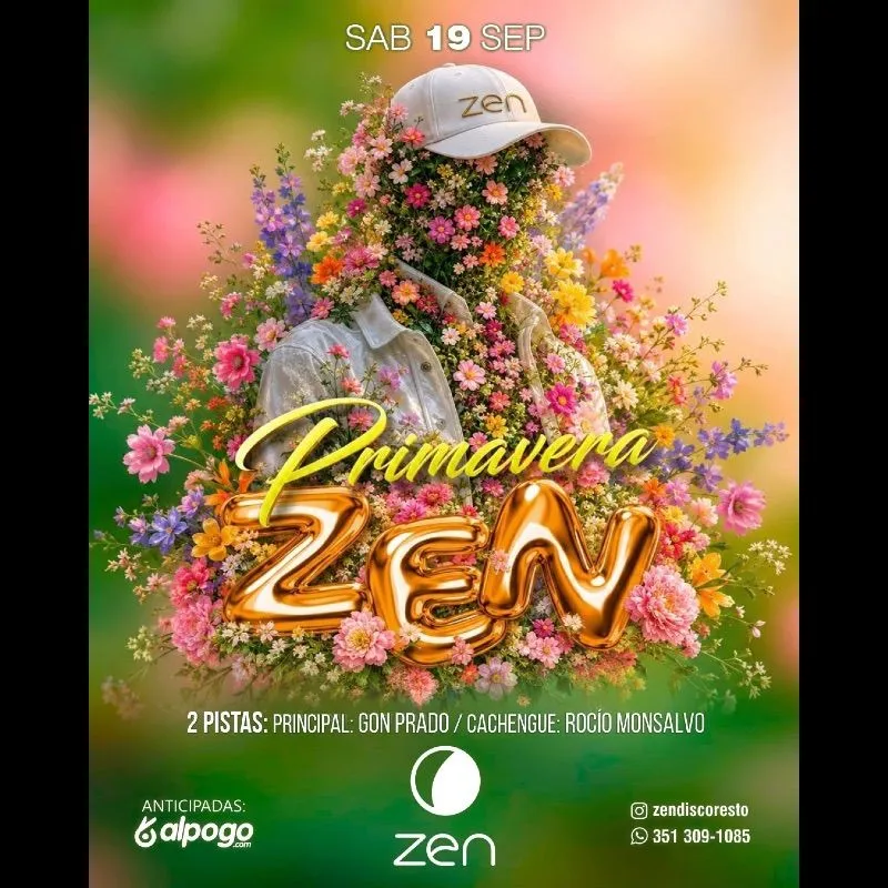 Zen Disco | Sab 19 Sep - Primavera