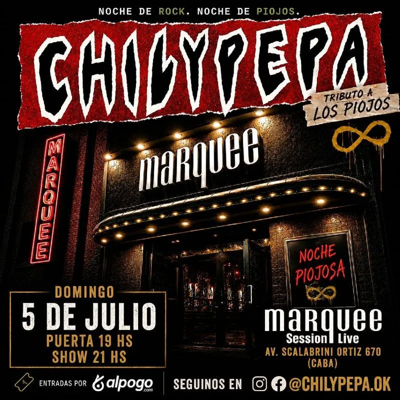Chilypepa - Tributo a Los Piojos - LINK 2X1